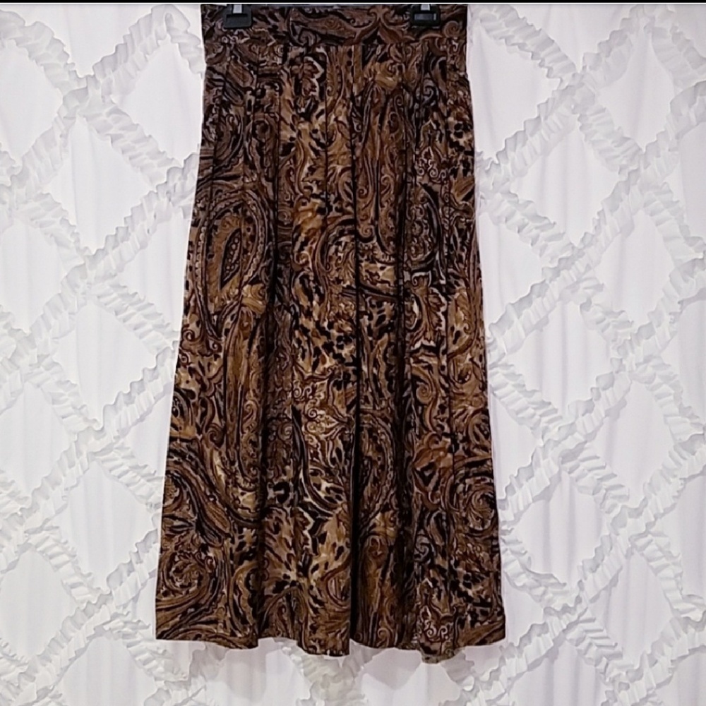 Vintage Michael Taylor Animal Print Skirt